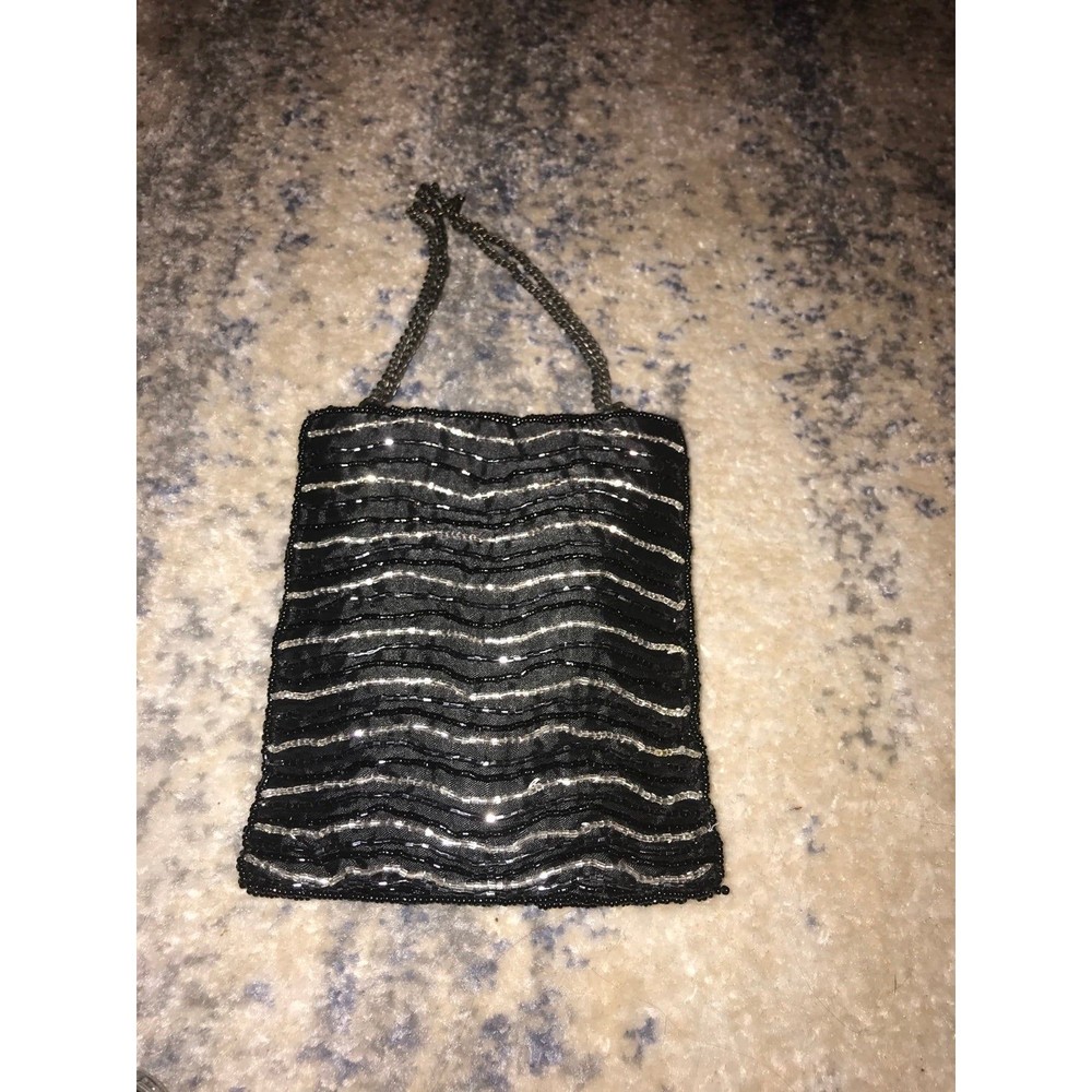 Beaded coin mini purse